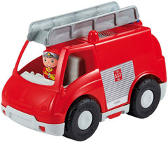 Ecoiffier Abrick Fire Truck with Firefighter and Blocks | 001485