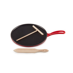 Le Creuset Round crepe maker 27cm Cherry | 0024147230915