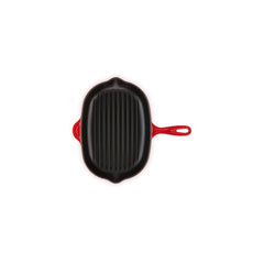 Le Creuset Oval skillet Grill Evo 32cm Cherry | 0024147244103