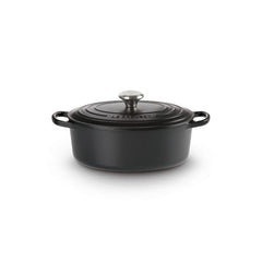 Le Creuset Cocotte Oval Evo 29cm Black | 0024147261926