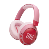 JBL Junior 470NC Wireless Noise-Cancelling Over-Ear Kids Headphones - Pink | JBLJR470NCPINK
