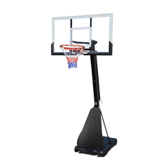 Heavy-Duty Adjustable Portable Basketball Hoop with Tempered Glass Backboard | SO27-TG