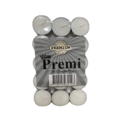 Premi Tealight Candles - 30 Pieces | PTC14