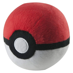 Pokemon Poke Ball 5" Plush Poke Ball - Red/White | PKW3545
