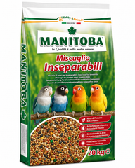 Manitoba Miscuglio Inseparabili Bird Food 20 Kg | 60310