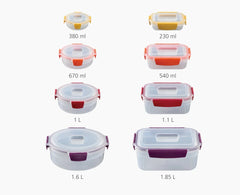 Joseph Joseph Nest Lock Rnd & Rct 8Pc Multi Sets | 1000013