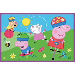Trefl Puzzle 2 في 1 Peppa Pig - قطعتان 24 | 34435