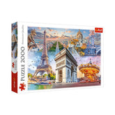 Trefl 2000 Pcs Puzzle - Weekend in Paris | 27125