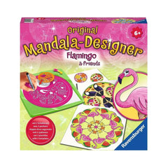 Ravensburger Mandala Designer Flamingo & Friends Drawing Kit | RV28518-1