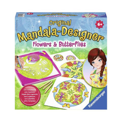 Ravensburger Mandala Designer Flowers & Butterflies Drawing Kit | RV29809-9
