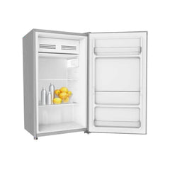 Perfetto 3.2 Cu.Ft Single Door Defrost Refrigerator Silver with Crisper Drawer & Mechanical Control | PRF1-90IX