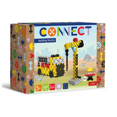 Trefl Connect رافعة شاحنة هيدروليكية 2 في 1، 169 قطعة بناء | 61971