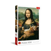 Trefl 500 Pcs Puzzle Mona Lisa and Purring Kitty | 37294