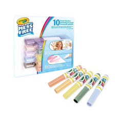 Crayola Color Wonder Mini Pastel Markers 10-Count Mess-Free | CY757019