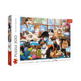 Trefl 500 Pcs Puzzle Cat Family | 37425