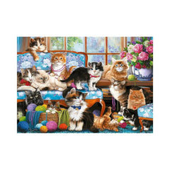 Trefl 500 Pcs Puzzle Cat Family | 37425