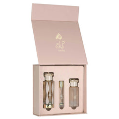مجموعة هدايا لطافة عطر ترياق للنساء 100 مل + معطر شعر 12 مل