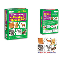 Creatives Preschool Find and Match Animals & Their Skins | 0450