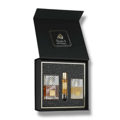 مجموعة لطافة قمرة للجنسين، عطر 100 مل + معطر شعر 50 مل + بخاخ سفر 12 مل