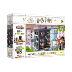 Trefl Brick Trick Harry Potter Ollivanders Wand Shop مجموعة بناء من 230 قطعة | 61600