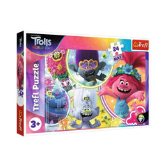 Trefl Trolls The Musical World 24 Maxi Puzzle | 14318