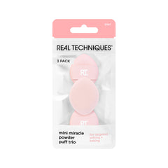 Real Techniques مجموعة إسفنجات بودرة ميني ميراكل (3 قطع) | 284863