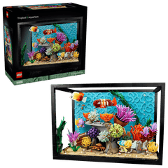 LEGO Icons Tropical Aquarium Building Set 4154 Pieces | 10366