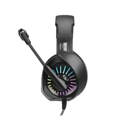 XTRIKE Gaming Headset with RGB light GH-890 and noise reduction for Smartphone, PC, PS4, Xbox One, cable 2.2m