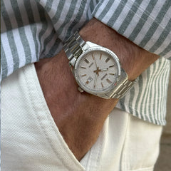Casio Men 3-Hand Watch - White / Silver | MTP-1302DA-7AVDF