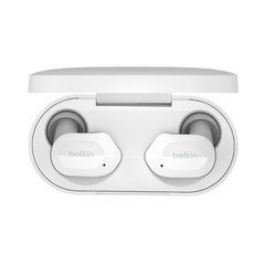 Belkin SoundForm Play True Wireless Earbuds, White| AUC005BTWH