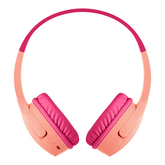 Belkin SoundForm Mini Wireless On-Ear Headphones for Kids, Pink| AUD002BTPK