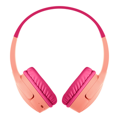 Belkin SoundForm Mini Wireless On-Ear Headphones for Kids, Pink| AUD002BTPK