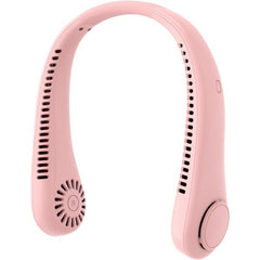 OEM Vaneless Hanging Neck Fan – Pink | X9