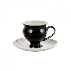 Karaca Black Swan Set of 6 Coffee Cups 100ML | 153.01.01.3874