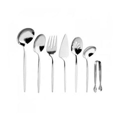 Karaca Lisbon Boxed 7Pcs Service Set 1Pc Big Ladle 29cm – 1Pc Small Ladle 19cm – 1Pc Tongs 11cm – 1Pc Serving Fork 24cm – 1Pc Serving Spoon 26cm – 1Pc Spatula 24.5cm – 1Pc Colander 22.5cm | 153.02.01.8020