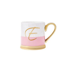 Karaca Porcelain 330ML Mug With Letter E Mug | 153.03.06.1612