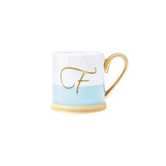 Karaca Porcelain 330ML Mug With Letter F | 153.03.06.1613
