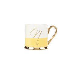 Karaca Porcelain 330ML Mug With Letter N | 153.03.06.1621
