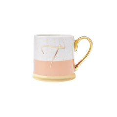 Karaca Porcelain 330ML Mug With Letter T | 153.03.06.1626