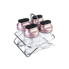 Karaca Dimple Rose Gold 5Pcs Spice Set | 153.03.06.1682
