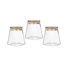 Karaca Pyramid 3Pcs Storage Container – Large | 153.03.06.1970