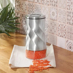 Karaca Tottori Inox Vacuum Glass Storage Container Medium | 153.03.06.4721