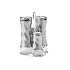 Karaca Tottori Inox Glass Salad Set | 153.03.06.4727