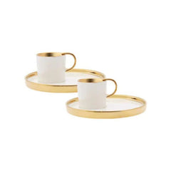 Karaca Levin Coffee Cup Set of 2 People With Presentation 100ML | 153.03.06.4885