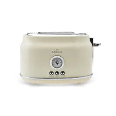 Karaca Retro Toaster Cream 815W | 153.03.06.5141