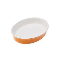 Karaca Lyra Orange Oval Oven Dish 25cm | 153.03.06.5500