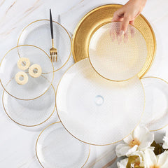 Karaca Tuana - 7-Piece Glass Cake & Dessert Serving Set - Clear | 153.03.06.5896