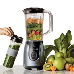 Karaca Blend-Fit Go Smoothie Blender Set Anthracite, 1L – 550W | 153.03.06.6422