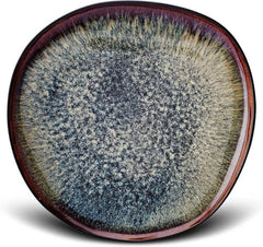 Karaca Galactic Black Cake Plate 21.5.x21x2.5cm | 153.03.06.7232
