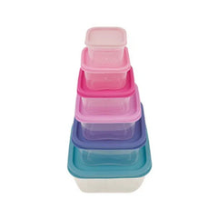 Karaca Dora Purple 6Pcs Storage Box | 153.03.06.7274